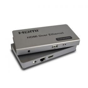 Детальное изображение товара "Приемопередатчик HDMI активный по витой паре ATIS HDMI+USB до 120 метров" из каталога оборудования для видеонаблюдения