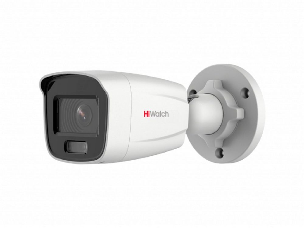 Детальное изображение товара "IP-камера уличная 4Мп HiWatch DS-I450L (D) ColorVu" из каталога оборудования для видеонаблюдения