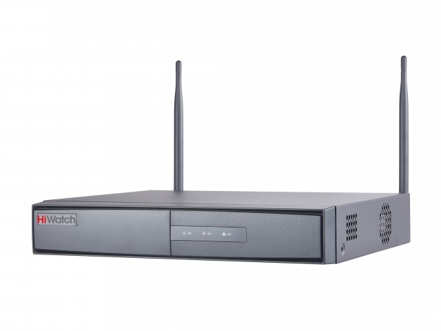 Детальное изображение товара "IP видеорегистратор 4-канальный 4Мп HiWatch DS-N304W(B)" из каталога оборудования для видеонаблюдения