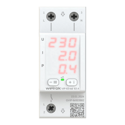 Многофункциональное реле Welrok VIP-63 RED