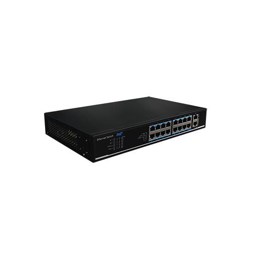 PoE коммутатор 18 портов UTEPO SF18P-LM Детальное изображение товара "PoE коммутатор 18 портов UTEPO SF18P-LM" из каталога оборудования для видеонаблюдения