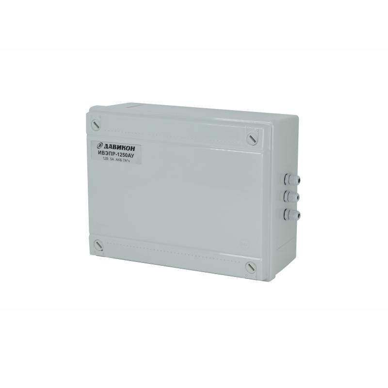 Детальное изображение товара "Блок бесперебойного питания 12В 5А Давикон ИВЭПР-1250АУ" из каталога оборудования для видеонаблюдения