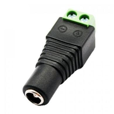 Детальное изображение товара "Разъем питания 2,1х5,5 мама с клеммной колодкой" из каталога оборудования для видеонаблюдения