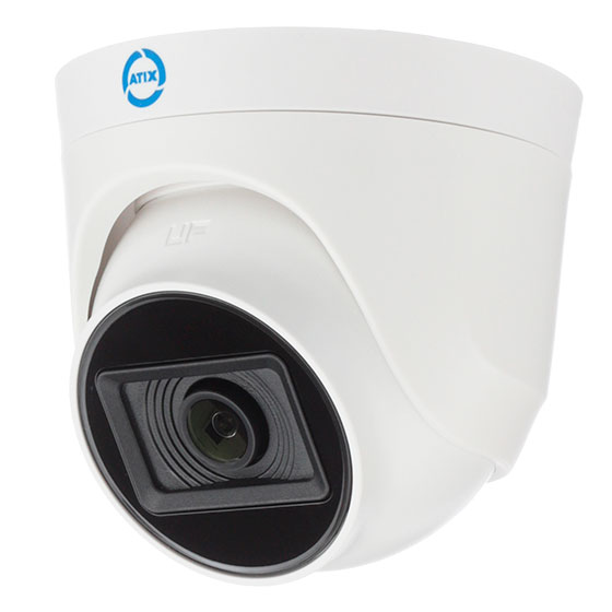 Детальное изображение товара "Видеокамера мультиформатная купольная ATIХ 2Мп ATH-MC-1E2P-2.8(1A)" из каталога оборудования для видеонаблюдения