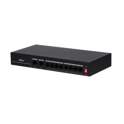 8-портовый неуправляемый коммутатор с РоЕ DH-PFS3010-8ET-65 8-портовый неуправляемый коммутатор с РоЕ DH-PFS3010-8ET-65