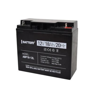 Аккумуляторная батарея 12В/18Ач I-Battery ABP18-12L Аккумуляторная батарея 12В/18Ач I-Battery ABP18-12L