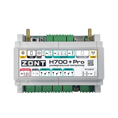 Универсальный контроллер ZONT H700+ Pro Универсальный контроллер ZONT H700+ Pro