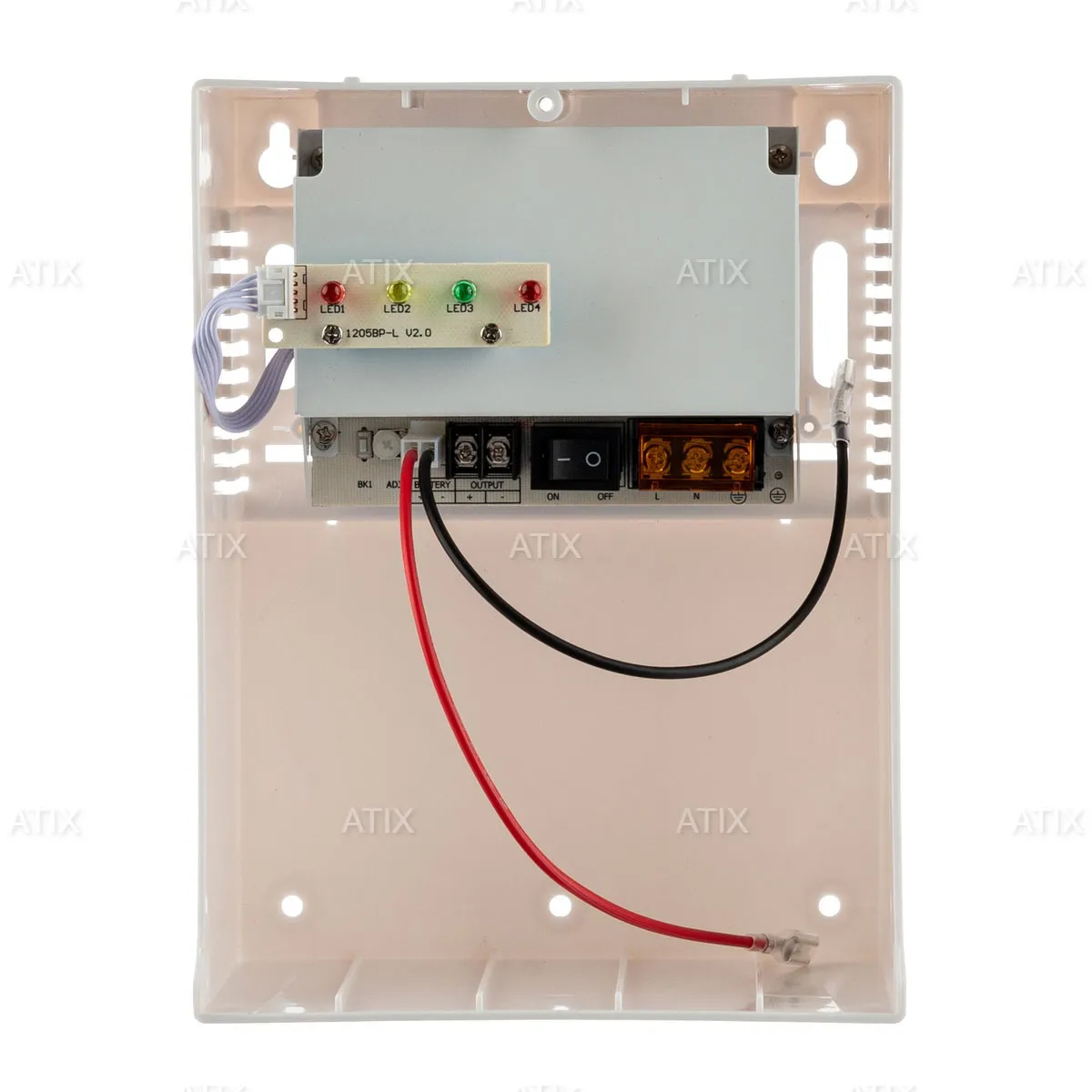 Детальное изображение товара "Бесперебойный блок питания ATIX AT-PSR-1203PB-7" из каталога оборудования для видеонаблюдения