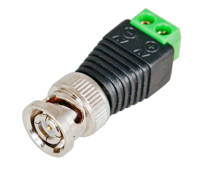 Детальное изображение товара "Разъем BNC папа (с клеммной колодкой)" из каталога оборудования для видеонаблюдения